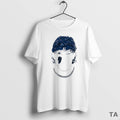 Top Jaxson Dart New York Giants Blank Face T Shirt Sweater