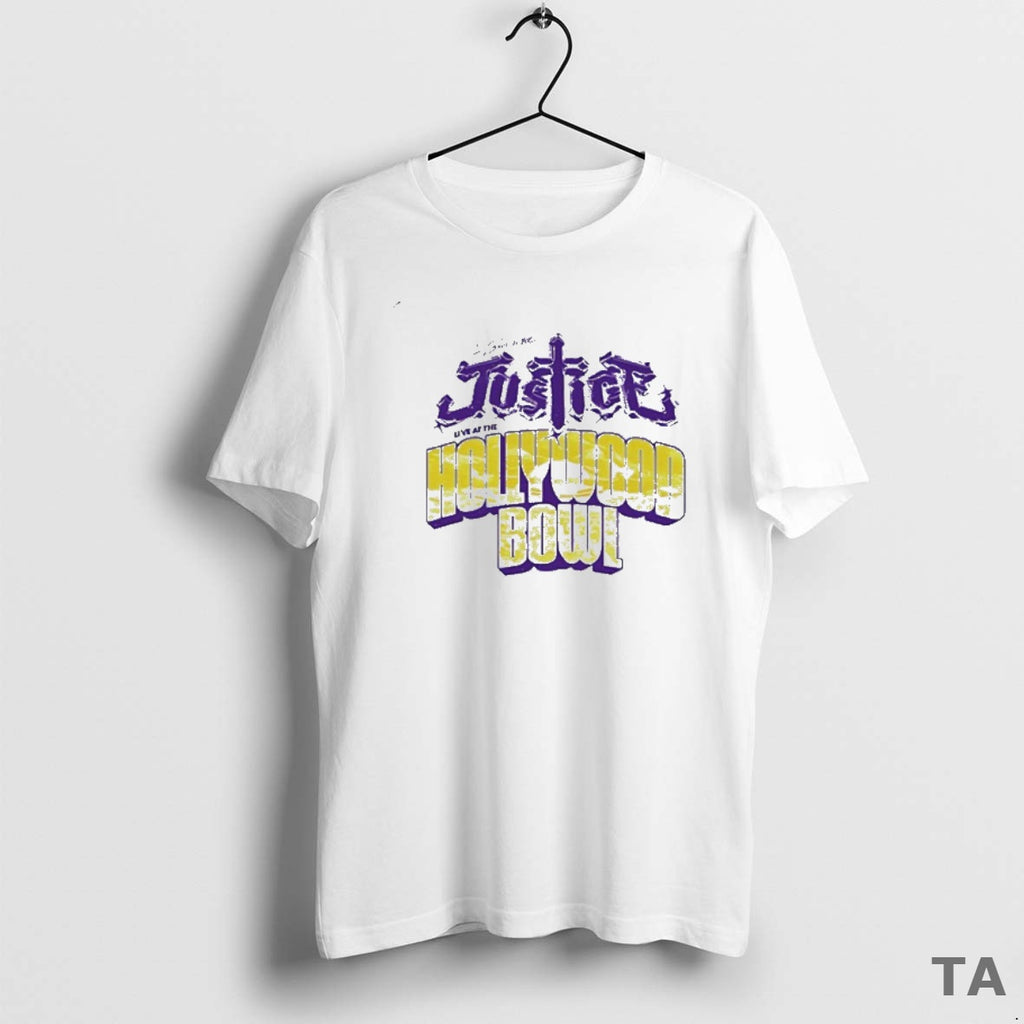 Top Justice I Survived Live In Hollywood Bowl Sword T Shirt Sweater
