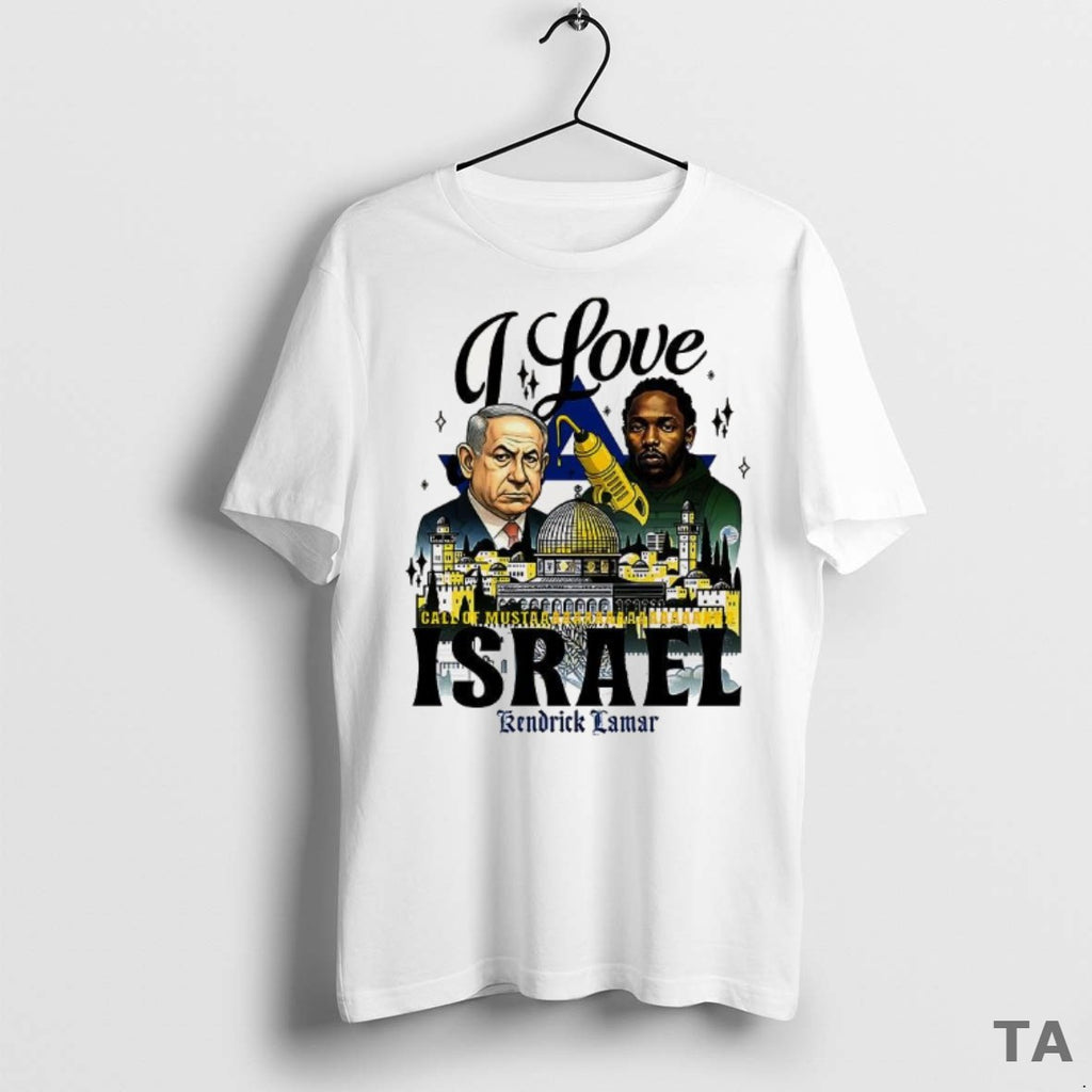 Top Kendrick Lamar I Love Israel T Shirt Sweater
