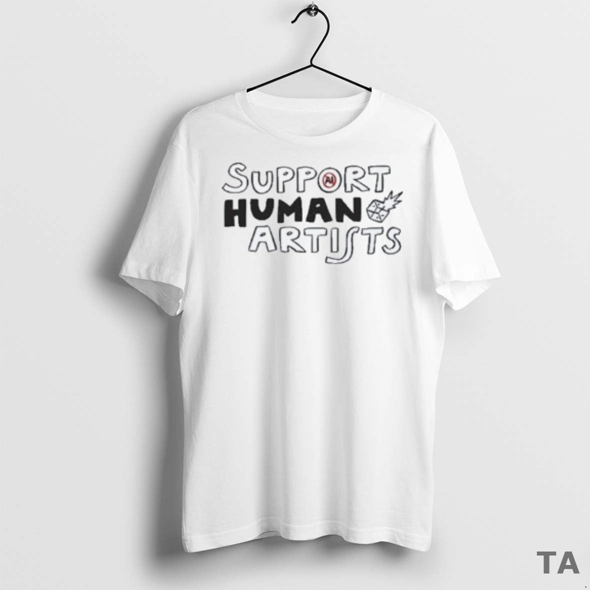 Top Lightbox Expo Support Human Artists T Shirt Sweater