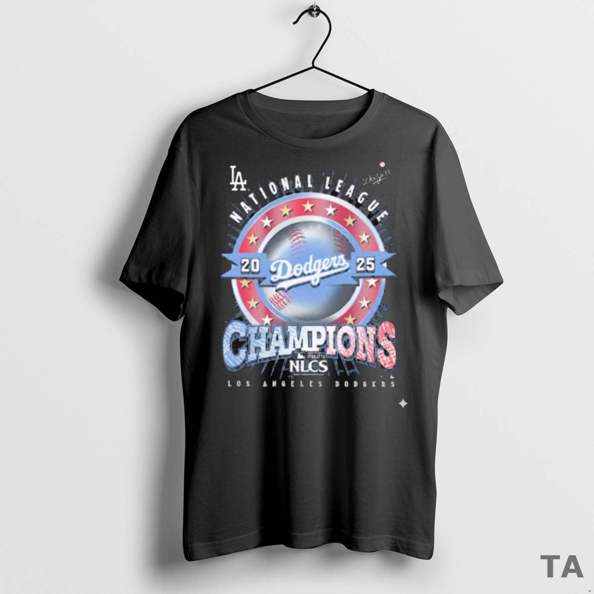 Top Los Angeles Dodgers 47 Mlb 2025 Nlcs National League Champions T Shirt Sweater