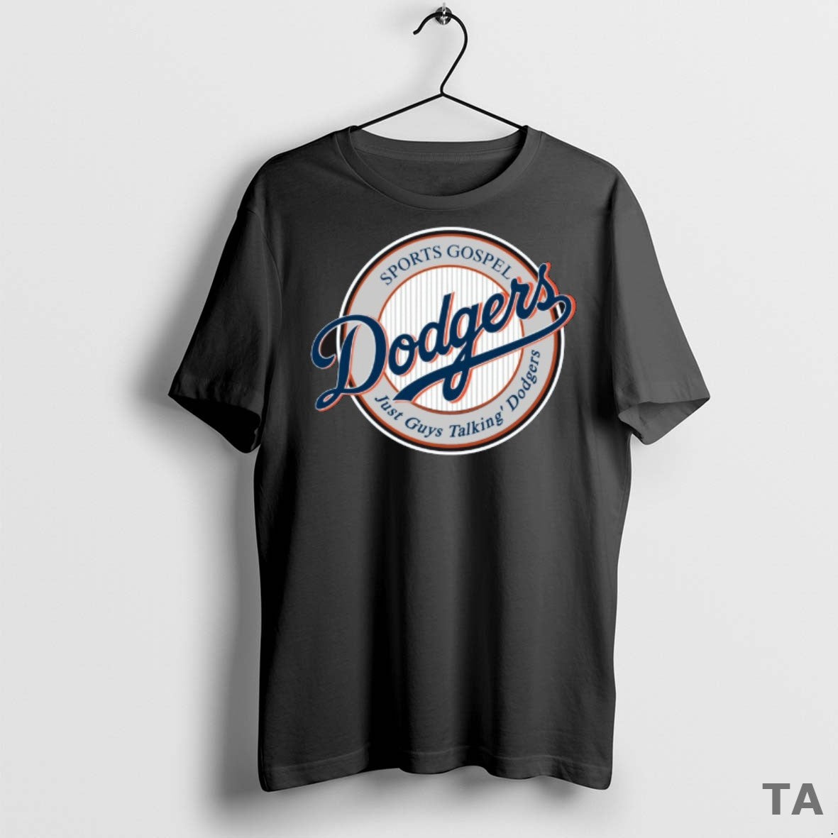 Top Los Angeles Dodgers Sports Gospel Just Guys Talking Dodgers Mlb 2020 T Shirt Sweater