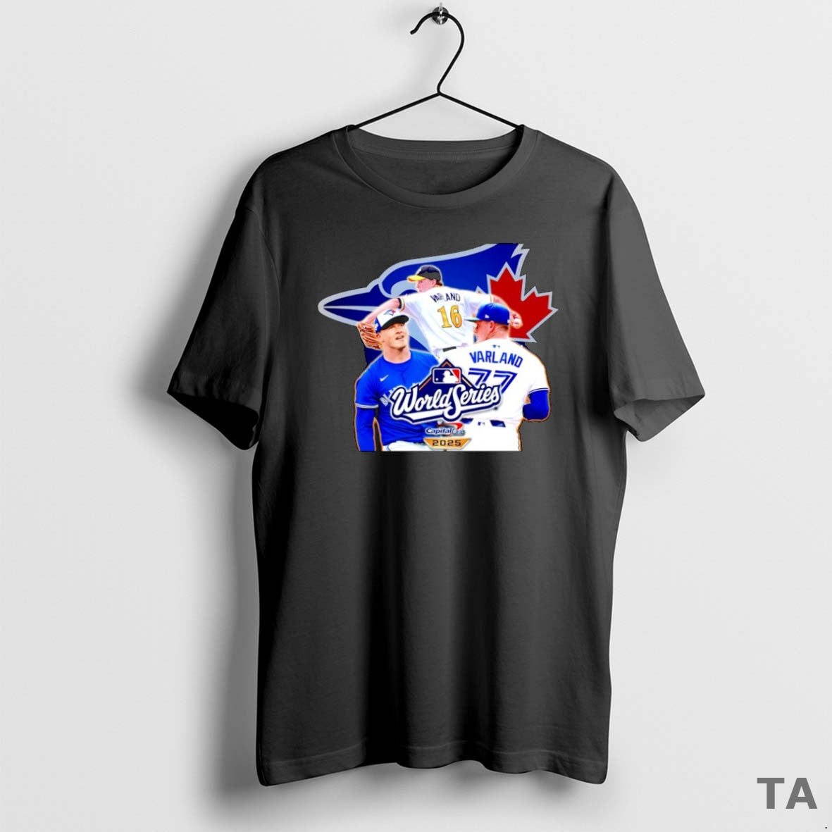 Top Louis Varland Toronto Blue Jays Major League Baseball World Series 2025 Logo