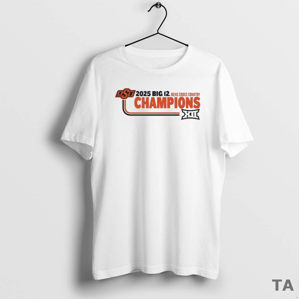 Top Oklahoma State Cowboys 2025 Big 12 Mens Cross Country Champions T Shirt Sweater