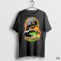 Top Project Torque Machine Western Burnout T Shirt Sweater