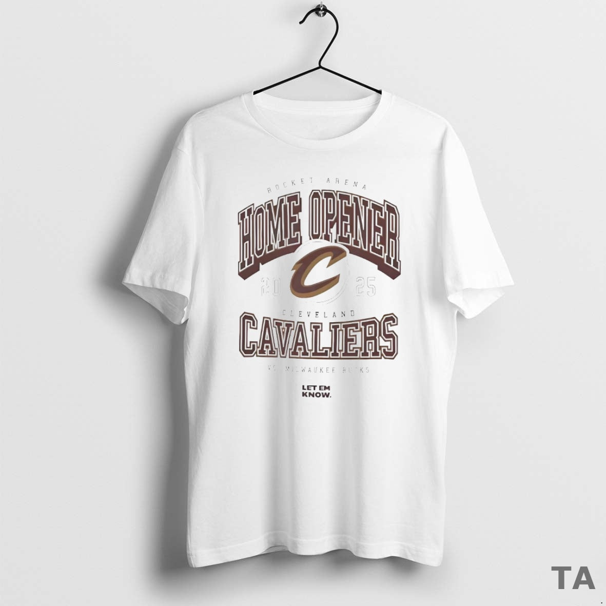 Top Rocket Arena Home Opener Cleveland Cavaliers Vs Milwaukee Bucks 2025 T Shirt Sweater