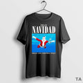 Top Santa Feliz Navidad Smells Like Christmas Spirit T Shirt Sweater