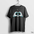 Top Seattle Mariners Heart Hands T Shirt Sweater