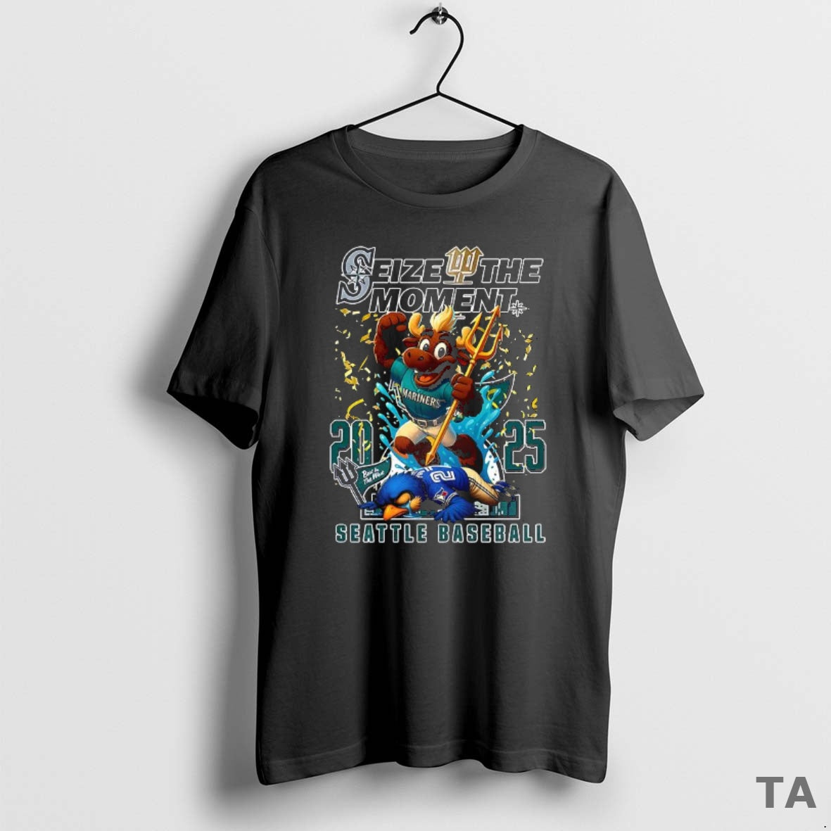 Top Seattle Mariners Beat Toronto Blue Jays Seize The Moment 2025 T Shirt Sweater