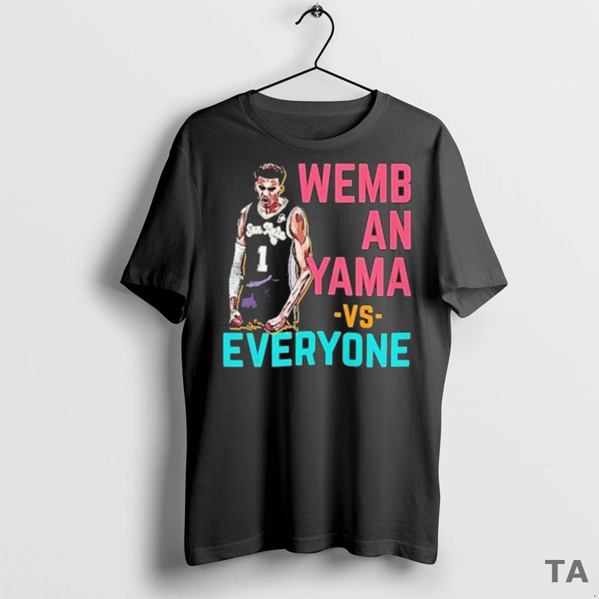 Top Spurs Wembanyama Vs T Shirt Sweater