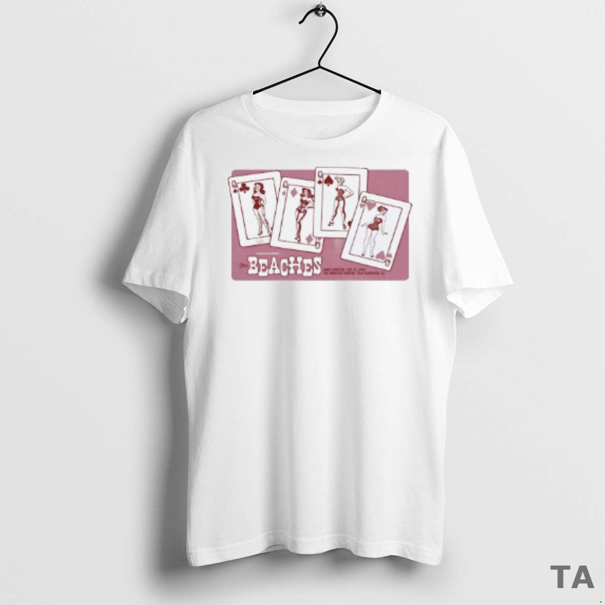 Top The Beaches Oct 19 2025 San Francisco Tour Cards T Shirt Sweater