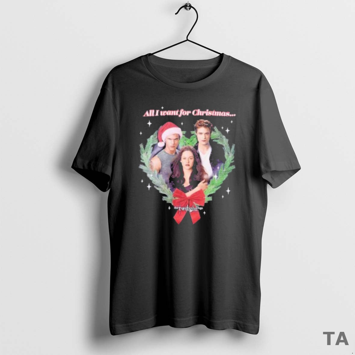 Top The Twilight Saga Christmas Trio T Shirt Sweater
