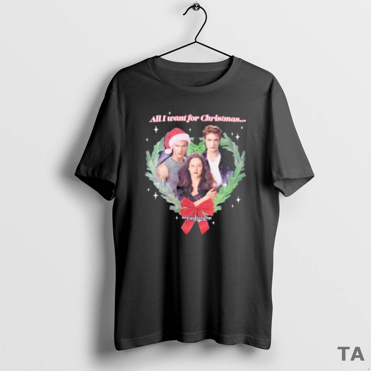 Top The Twilight Saga All I Want For Christmas T Shirt Sweater