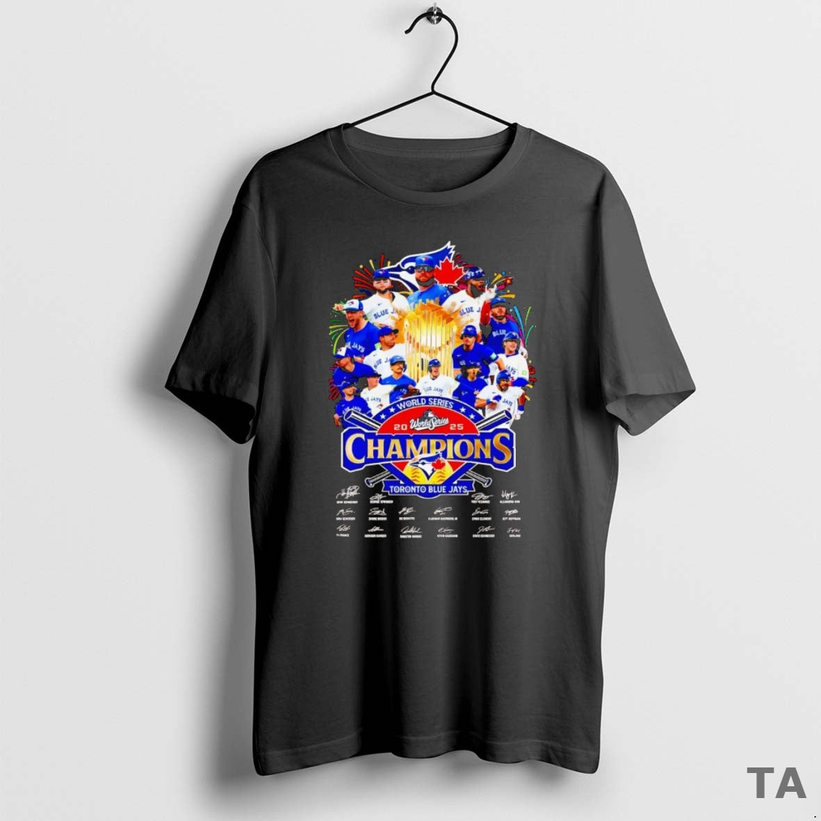 Top Toronto Blue Jays 2025 World Series Champions Team Players T Shirt Sweater