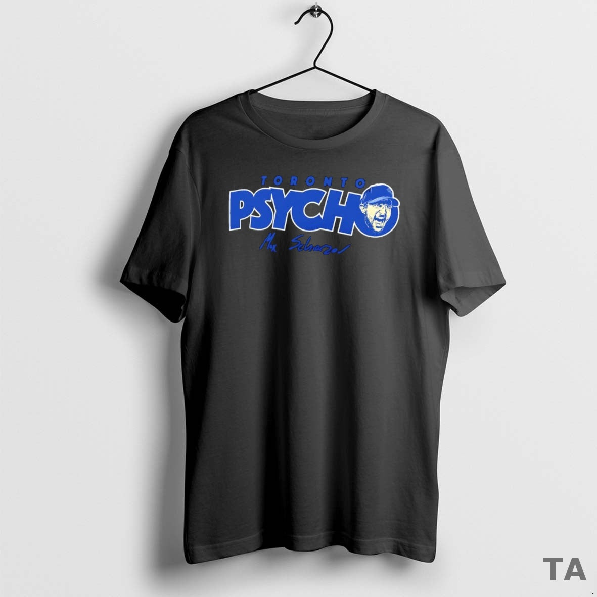 Top Toronto Psycho Max Scherzer Toronto Blue Jays Signature T Shirt Sweater