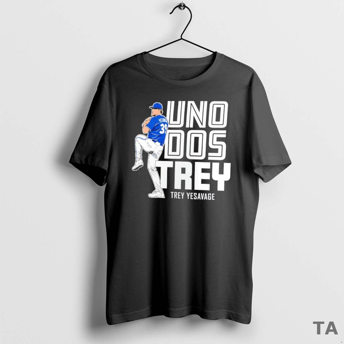 Top Trey Yesavage Toronto Blue Jays Uno Dos Trey T Shirt Sweater