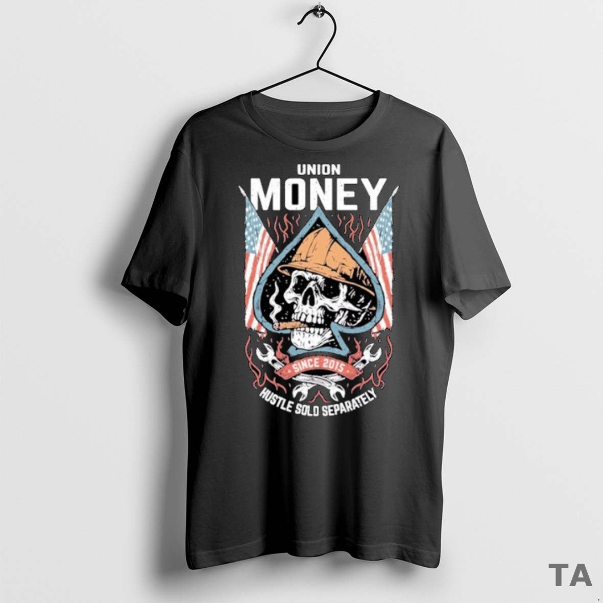 Top Union Money Hustle Sold Separately Since 2015 Merica T Shirt Sweater