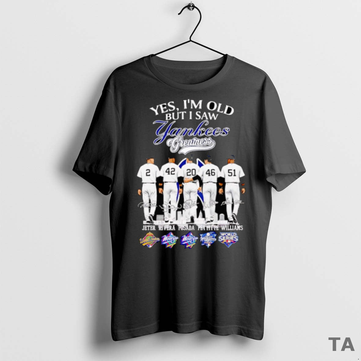 Top Yes Im Old But I Saw Yankees Greatness Jeter Rivera Posada Pettitte And Williams