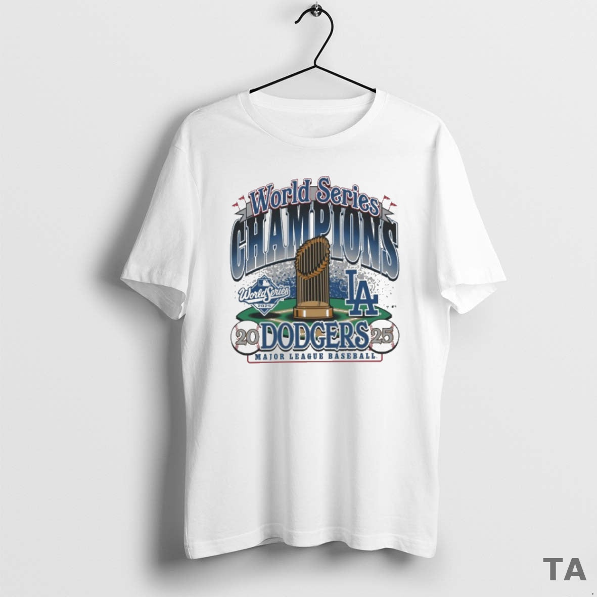 Top Los Angeles Dodgers 2025 World Series Champions 47 Scrum Major League Baseball