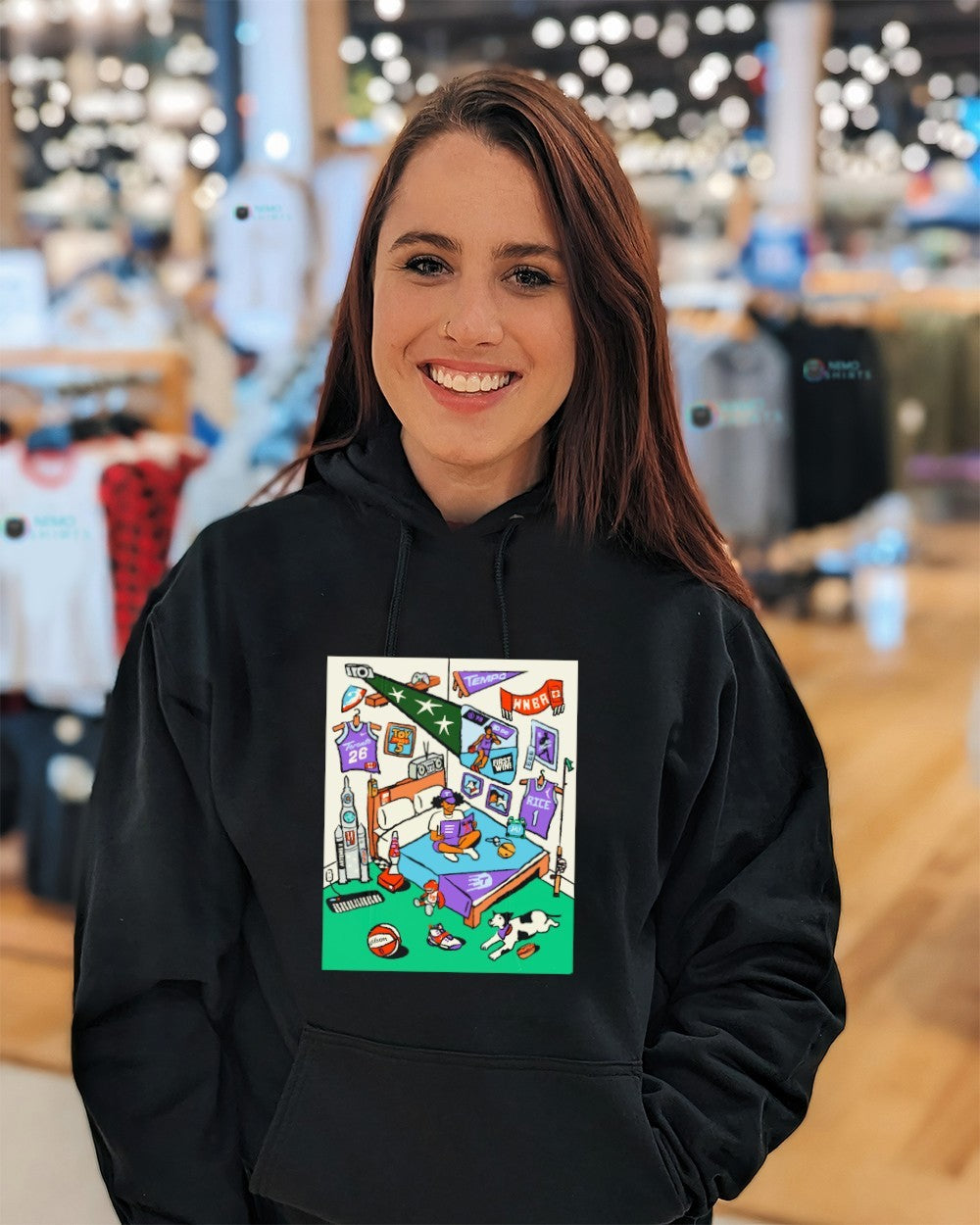 Toronto Rookie Made WNBA banners basketball shirt