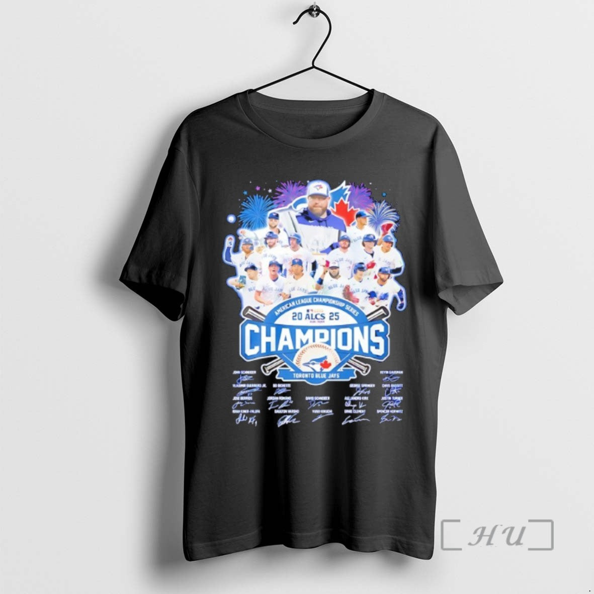 Trending 2025 Alcs Champions Toronto Blue Jays Signatures Tee Shirt Sweater