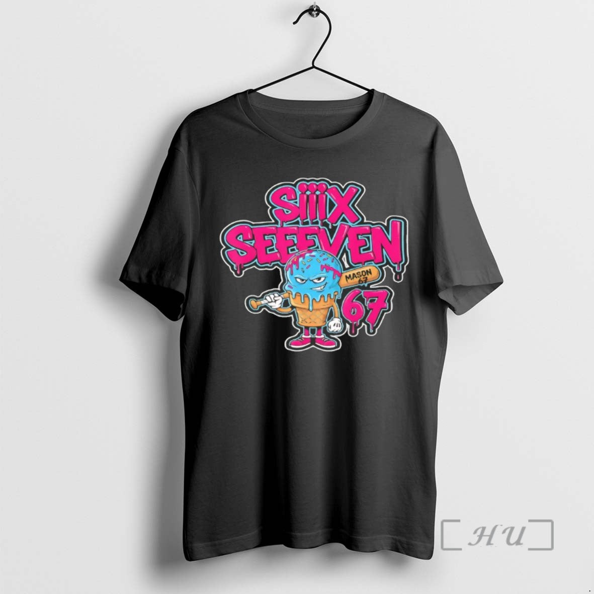 Trending 67 Baseball Player Ice Cream Tee Shirt Sweater
