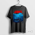 Trending Aws Sharks Horror Movie 1975 Megalodon Tee Shirt Sweater