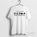 Trending Black Cat Christmas Its Fine Im Fine Everything Is Fine Premium T Shirts Sweater