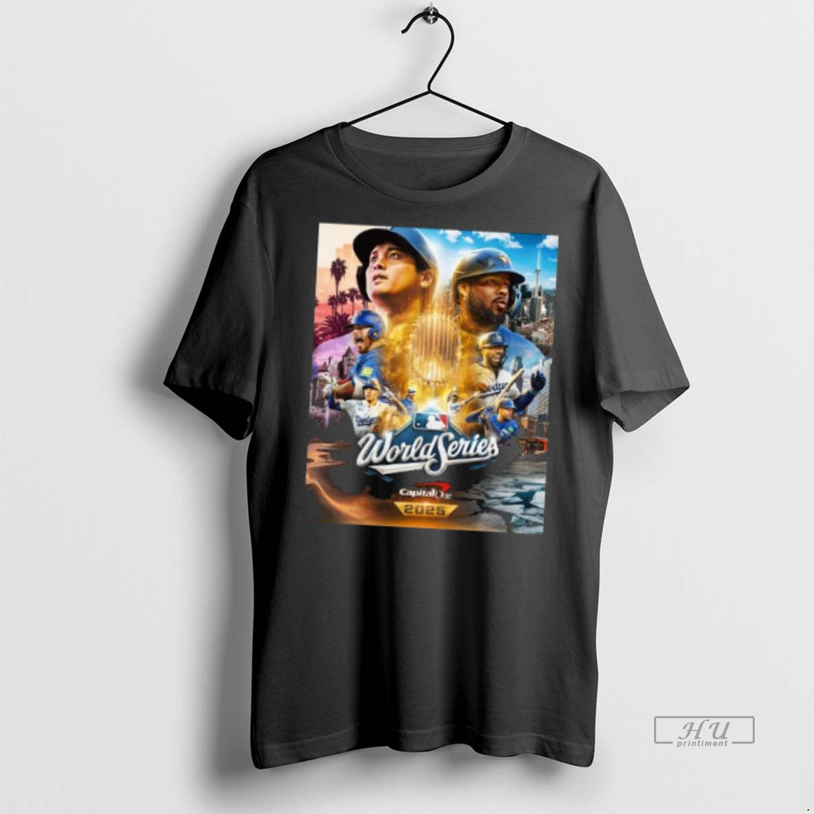 Trending Blue Jays Vs Dodgers World Series Capital One 2025 Graphic Tee Shirt Sweater