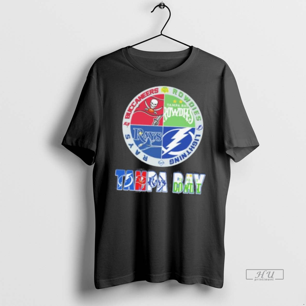 Trending Buccaneers Rowdies Lightning Rays Tampa Bay 2025 Graphic Tee Shirt Sweater
