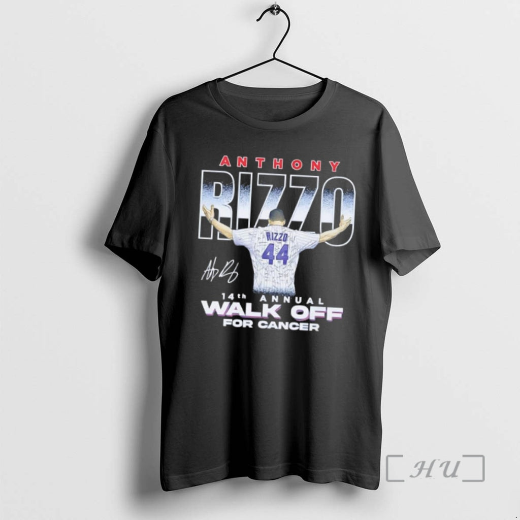 Trending Chicago Anthony Rizzo 14th Annual Walk Off For Cancer Signature Premium T Shirts Sweater