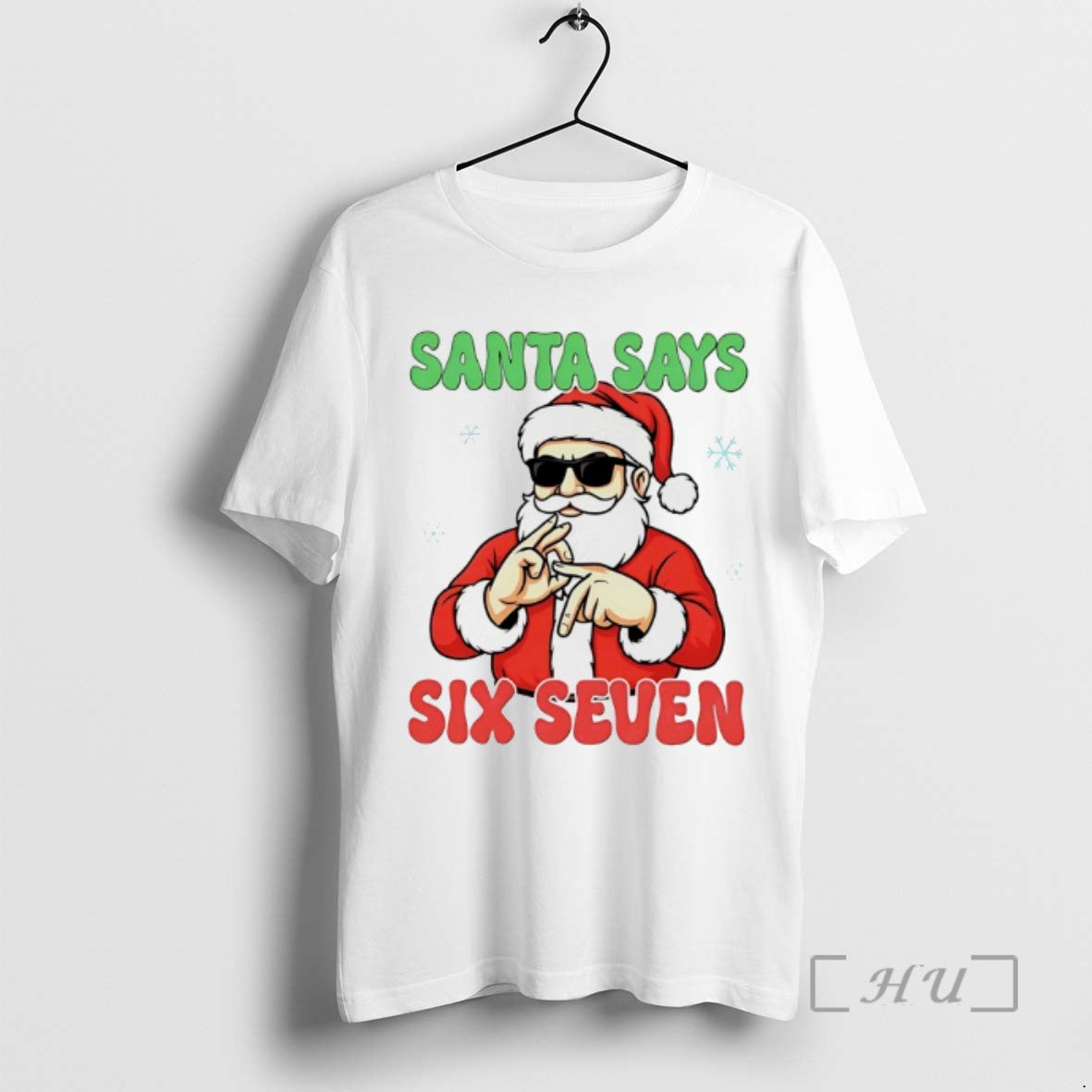 Trending Christmas Santa Says Six Seven