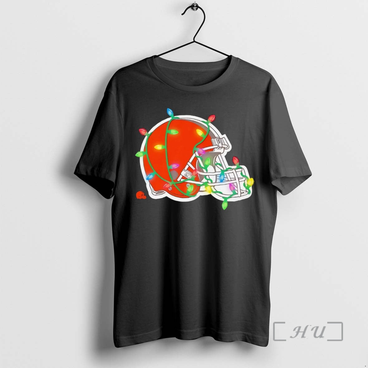 Trending Cleveland Browns Logo Christmas Light Premium T Shirt Sweater