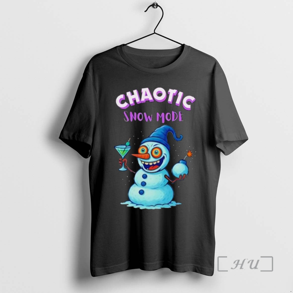 Trending Crazy Snowman Chaotic Snow Mode Funny