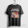 Trending Creatures Of The Night Horror Film Character Halloween Tee Shirt Sweater