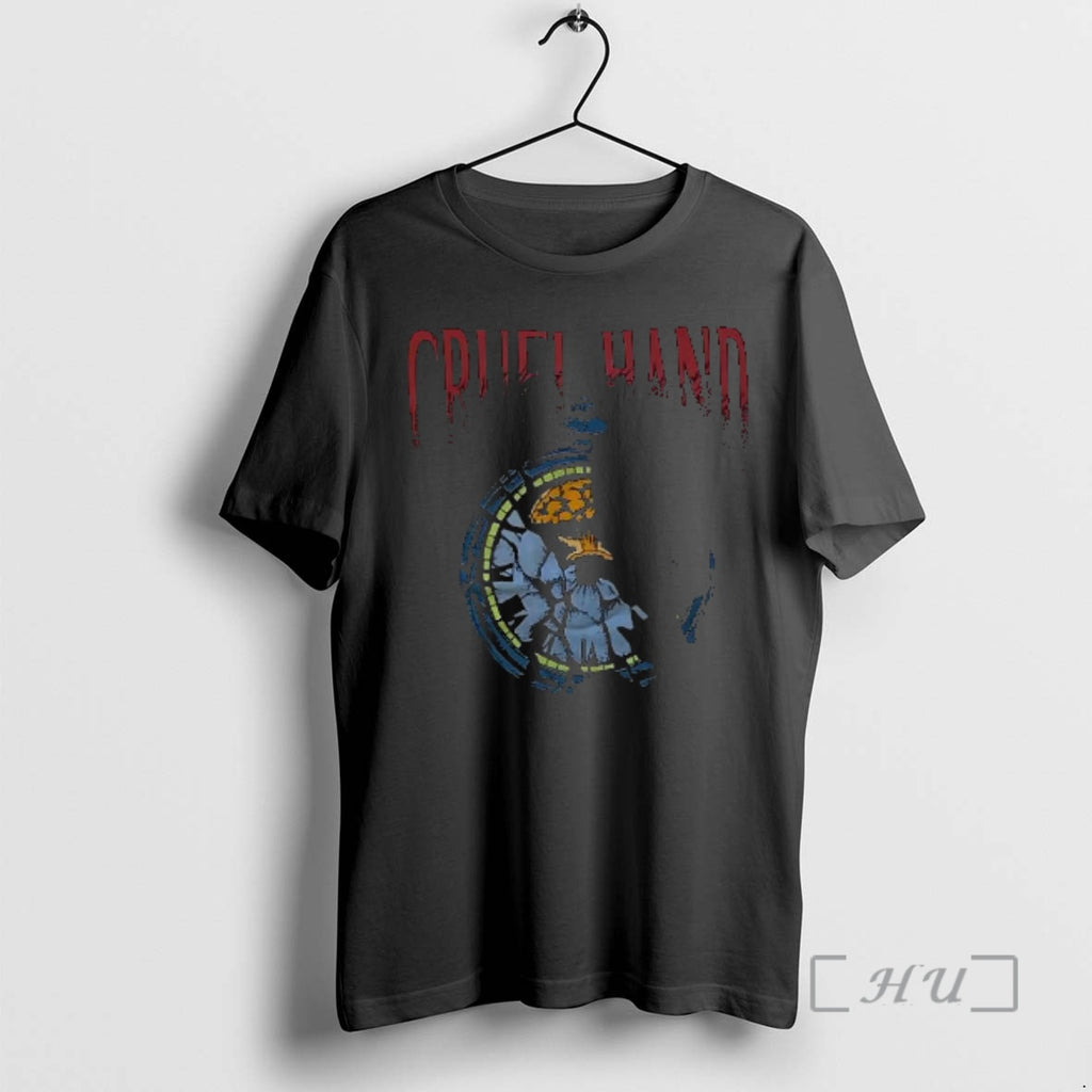 Trending Cruel Hand Skull And Clock Graphic