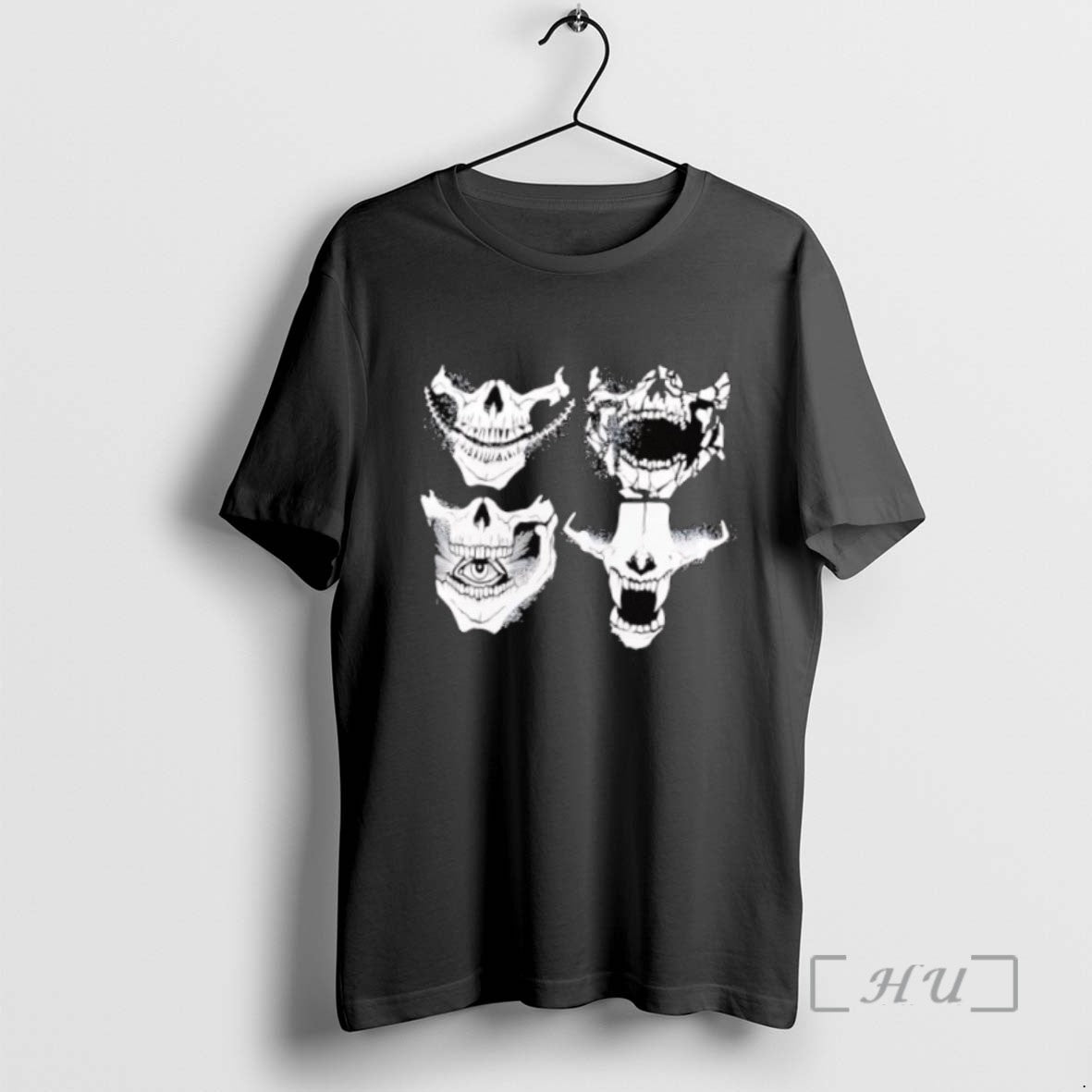Trending Darkstate Logo With Skulls Tee Shirts Sweater