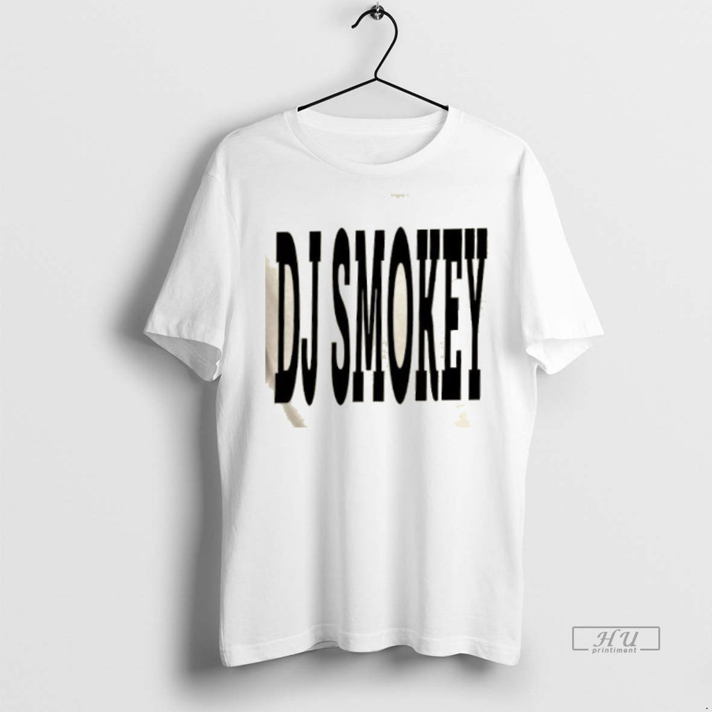 Trending Dj Smokey Wearing I Love Nukes Dj Smokey Graphic Tee Shirt Sweater