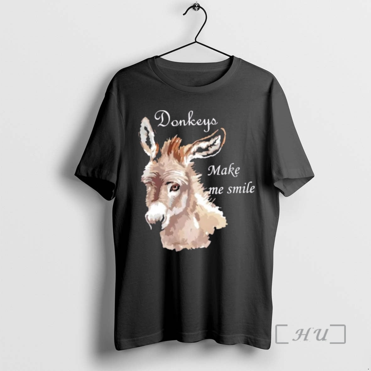 Trending Donkeys Make Me Smile Cute Miniature Donkey Mini Donkey Gift Premium T Shirts Sweater