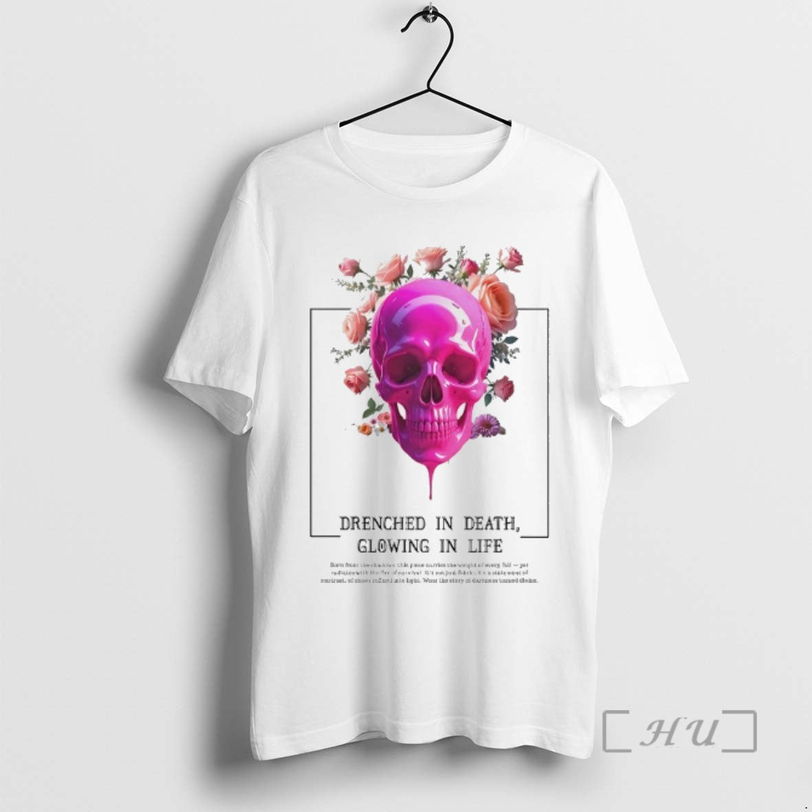 Trending Drenched In Death Glowing In Life Tee Shirts Sweater