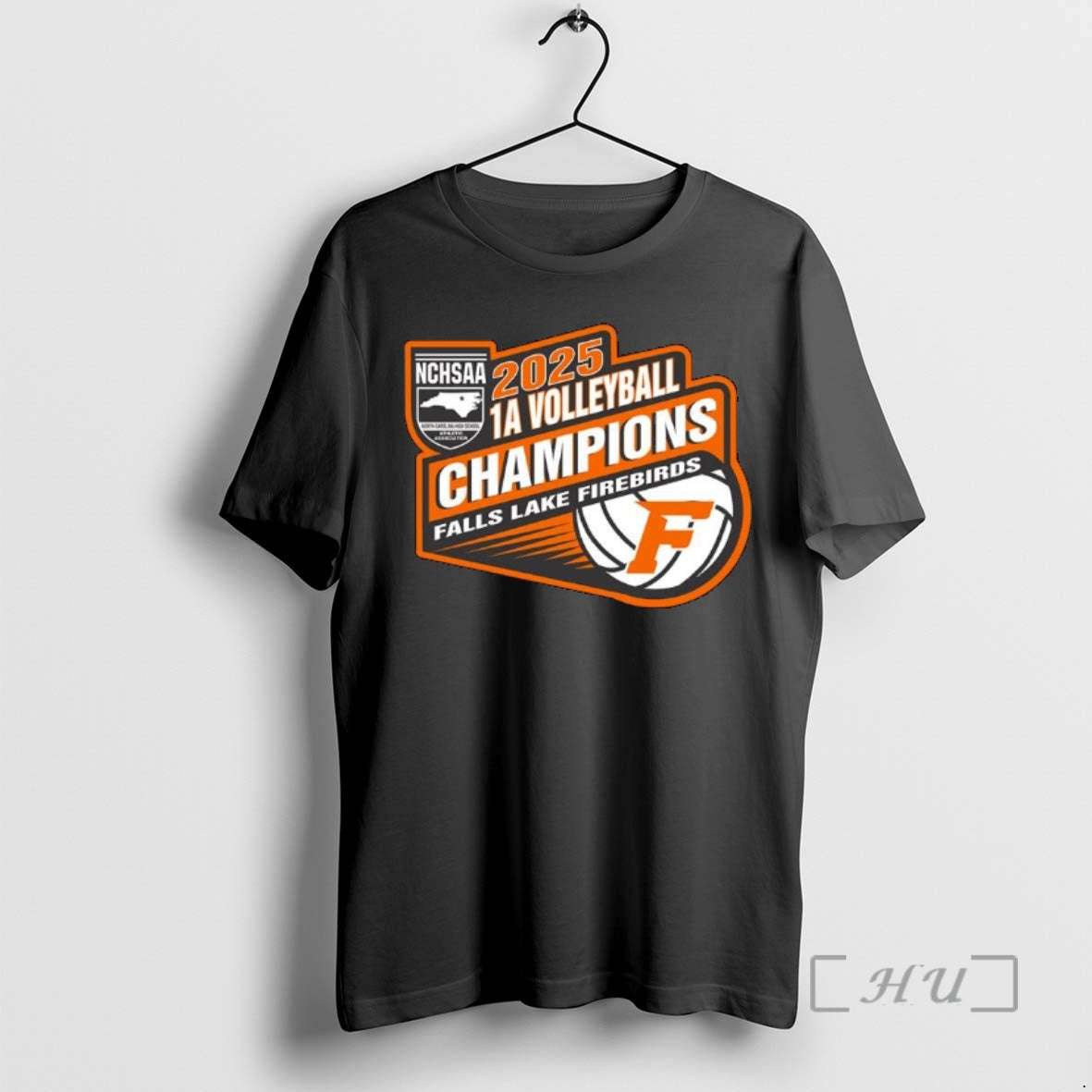 Trending Falls Lake Firebirds 2025 Nchsaa 1a Volleyball Champions Ornaments