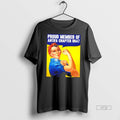 Trending Girl Strong Proud Member Of Antifa Chapter 8647 Graphic Tee Shirt Sweater