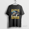 Trending God Gives His Most Powerful Soldiers Autism Skeleton Graphic Tee Shirts Sweater