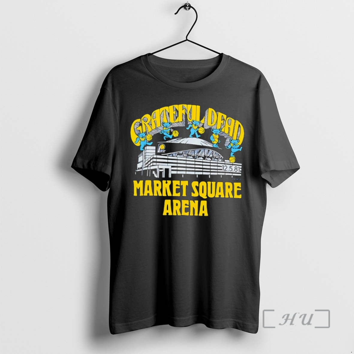Trending Grateful Dead Bears Indiana Pacers Nba Market Square Arena Premium T Shirt Sweater