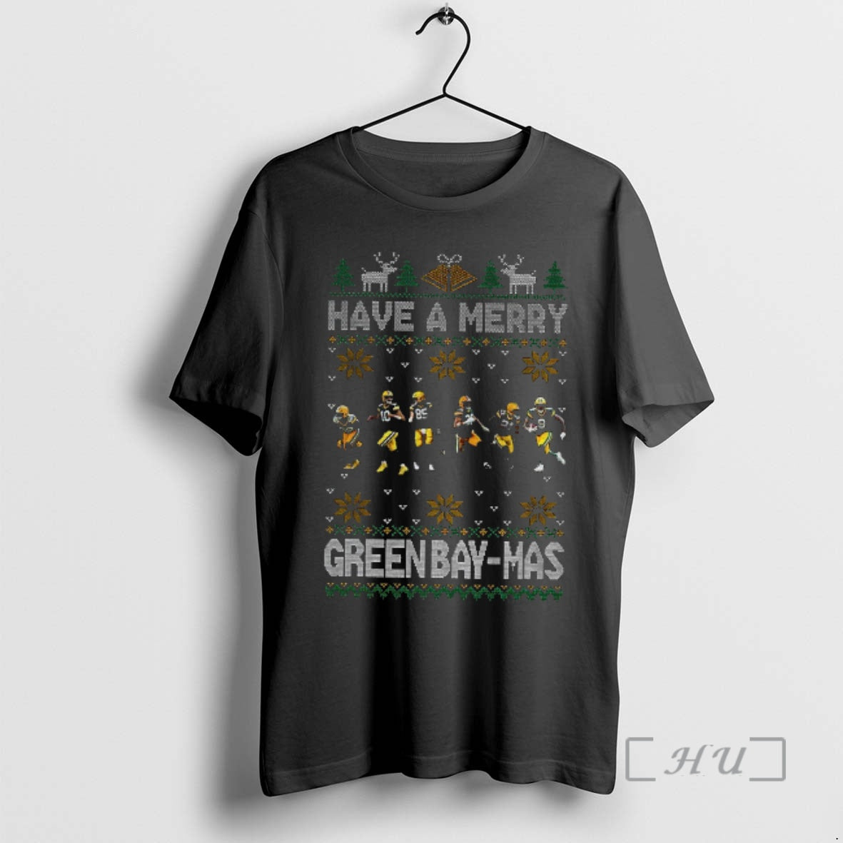 Trending Green Bay Packers Have A Merry Green Bay Mas Merry Christmas Premium T Shirts