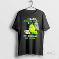 Trending Grinch I Hate Morning People And Mornings And People Merry Christmas T Shirts Sweater