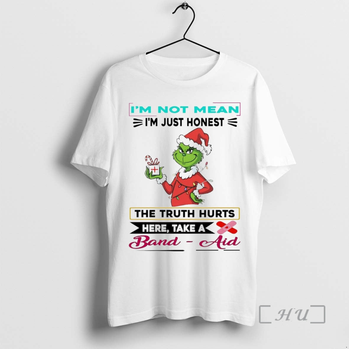 Trending Grinch Im Not Mean Im Just Honest The Truth Hurts Christmas Premium T Shirts