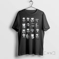 Trending Hallowen Legends Collage Of Faces Of Classic Horror Movie Villains