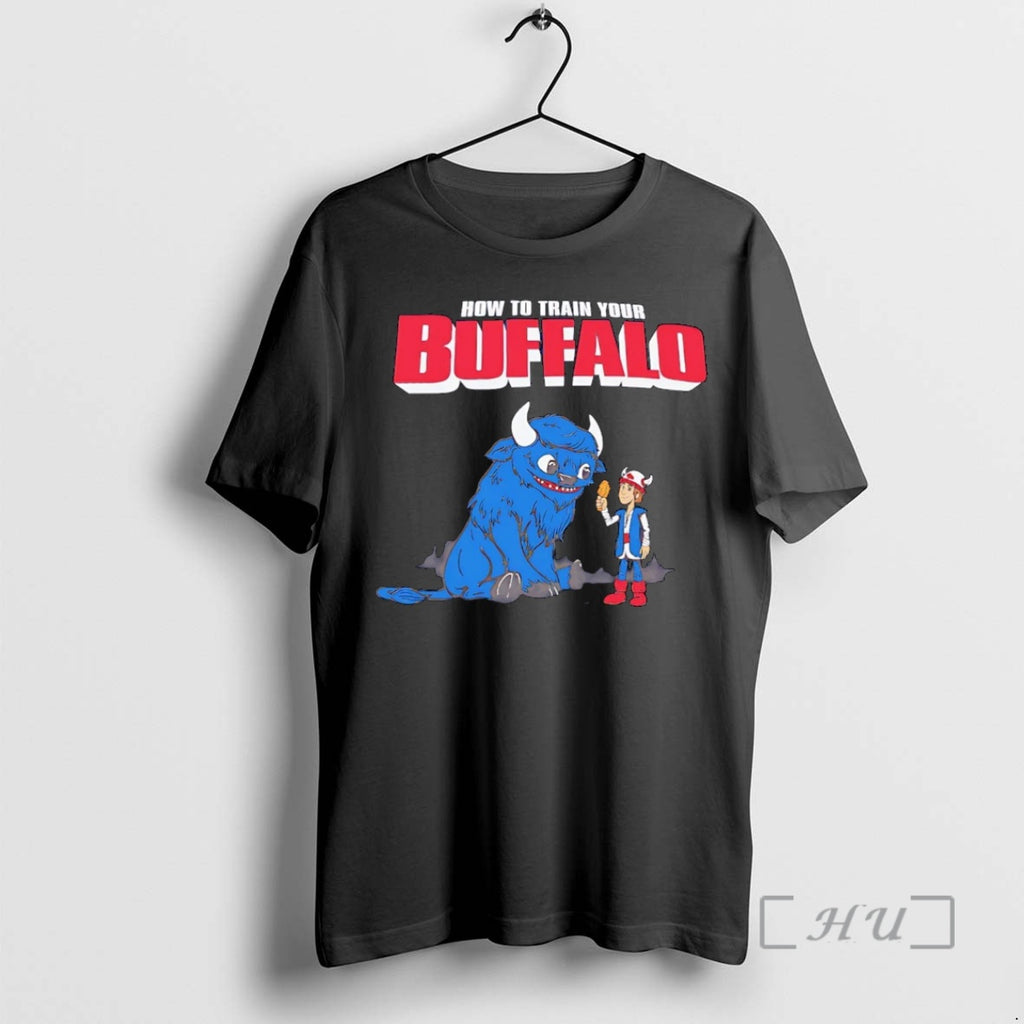 Trending How To Train Your Buffalo Cartoon Christmas Premium T Shirt Sweater