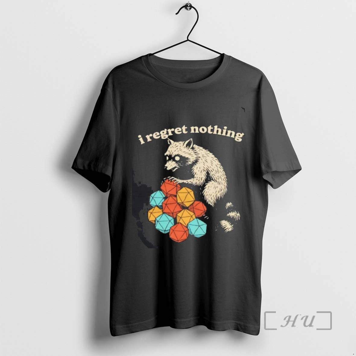 Trending I Regret Nothing Raccoon Tee Shirt Sweater